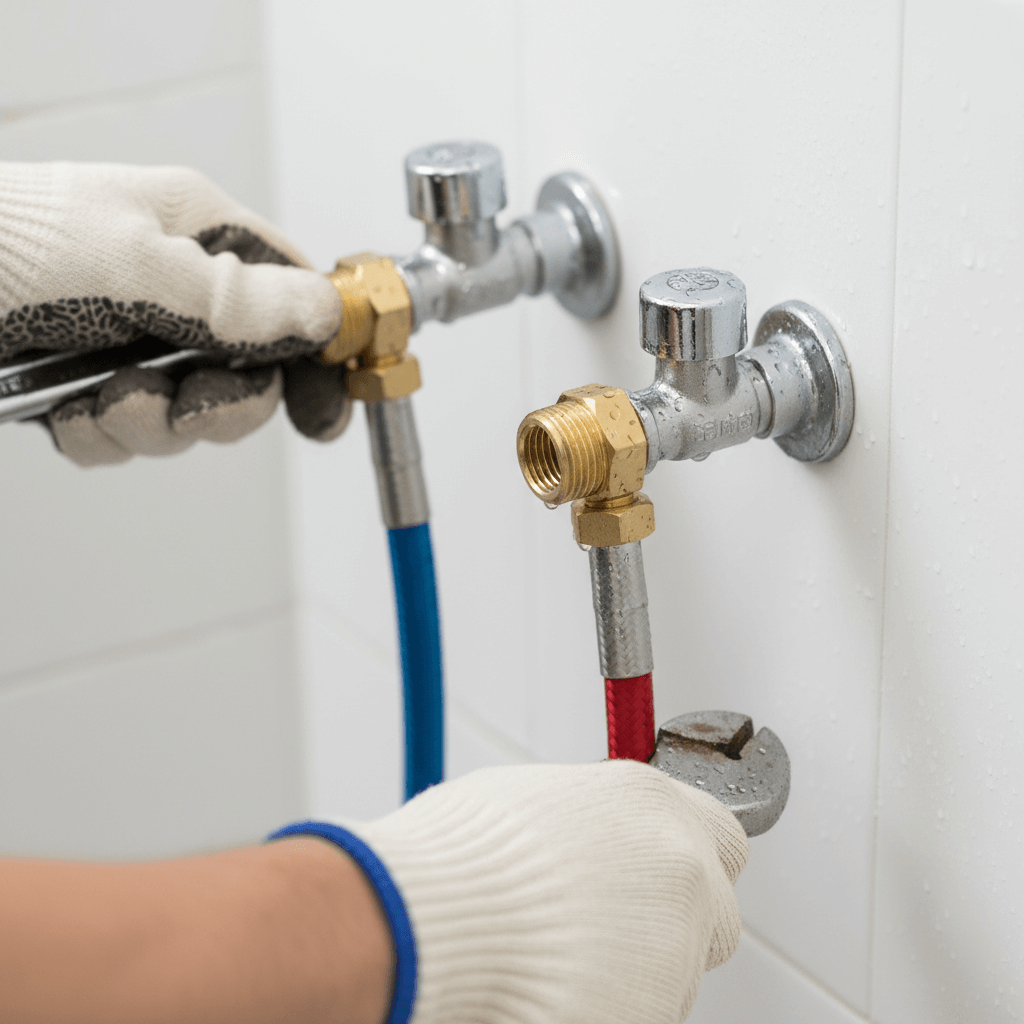 Anschluss Waschmaschine durch Fachmann