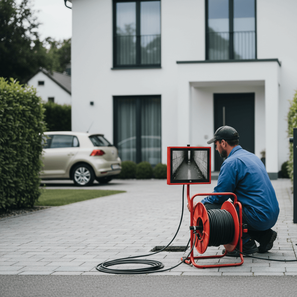 TV Kanaluntersuchung Monitorbild